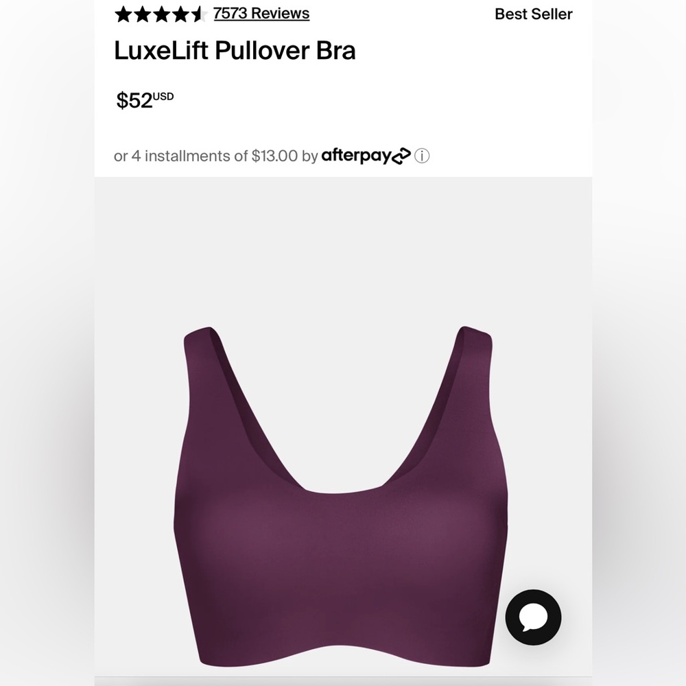 Knix | Bestseller Luxelift Pullover Bra - comfy wire free and padded | 4x